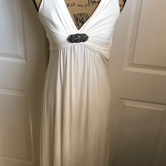 BCBGMaxAzria Embellished Empire Waist Gown - Picture 2 of 7